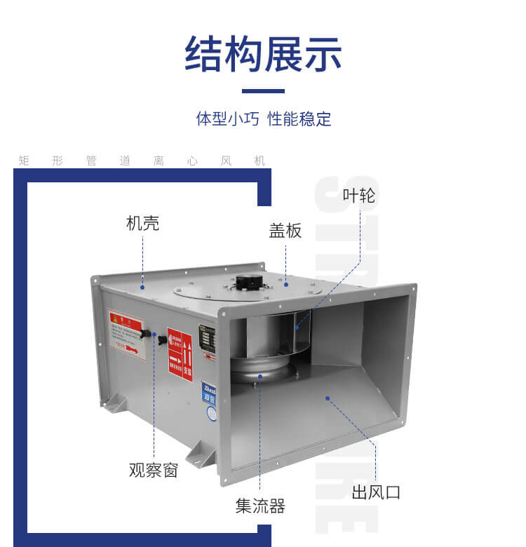 造成變頻管道不銹鋼風(fēng)機(jī)葉輪不平衡的原因